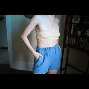 Light yellow bandeau 🐣